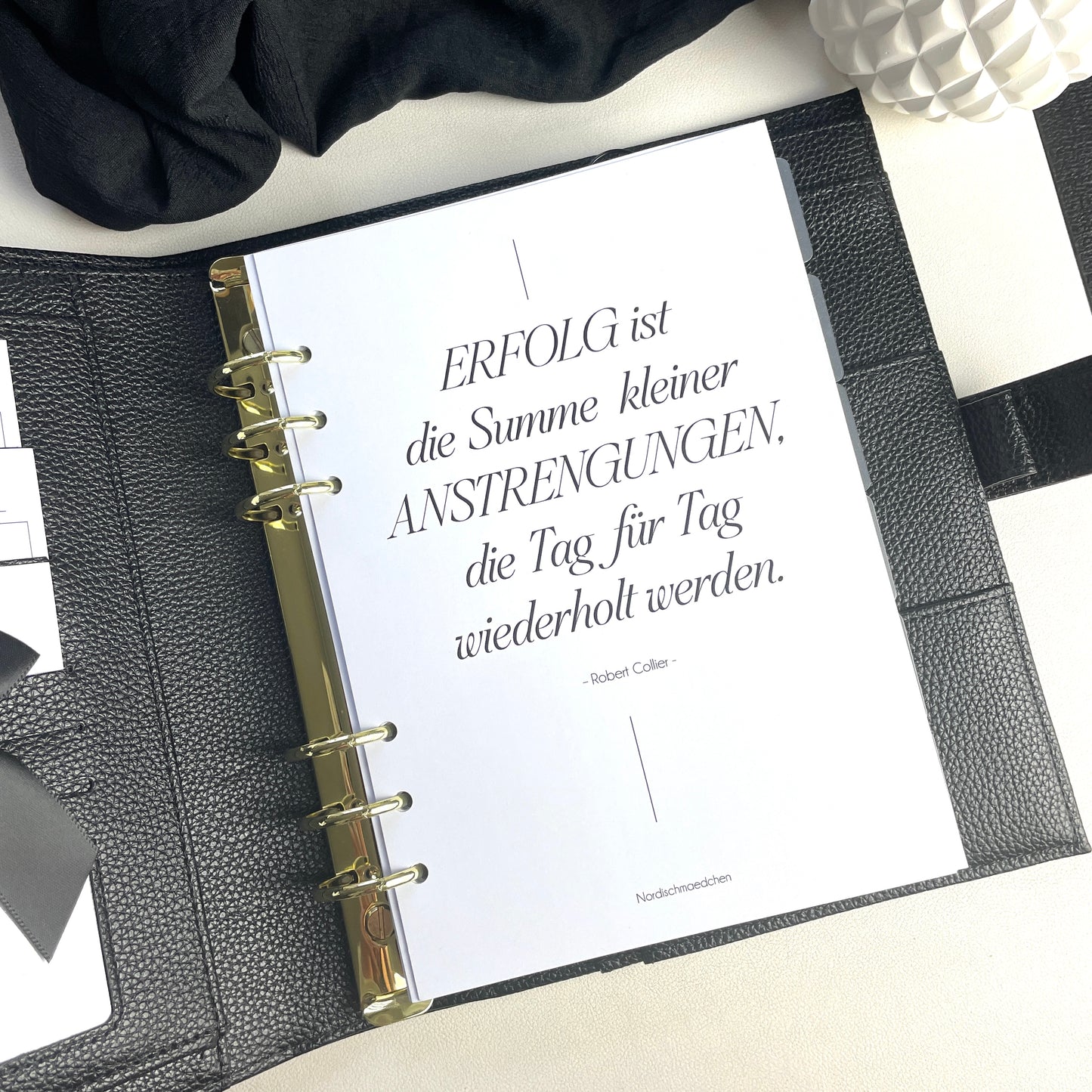 A5 Deckblatt | Motivation | Erfolg ist...