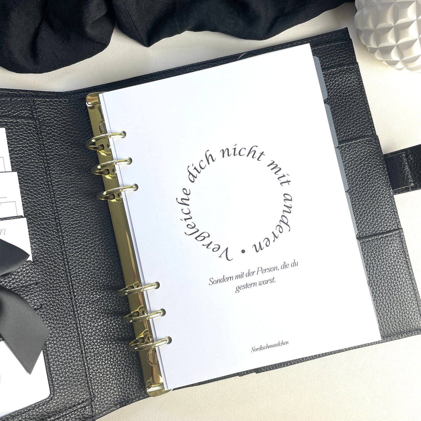 A5 Deckblatt | Motivation | Vergleiche dich nicht...