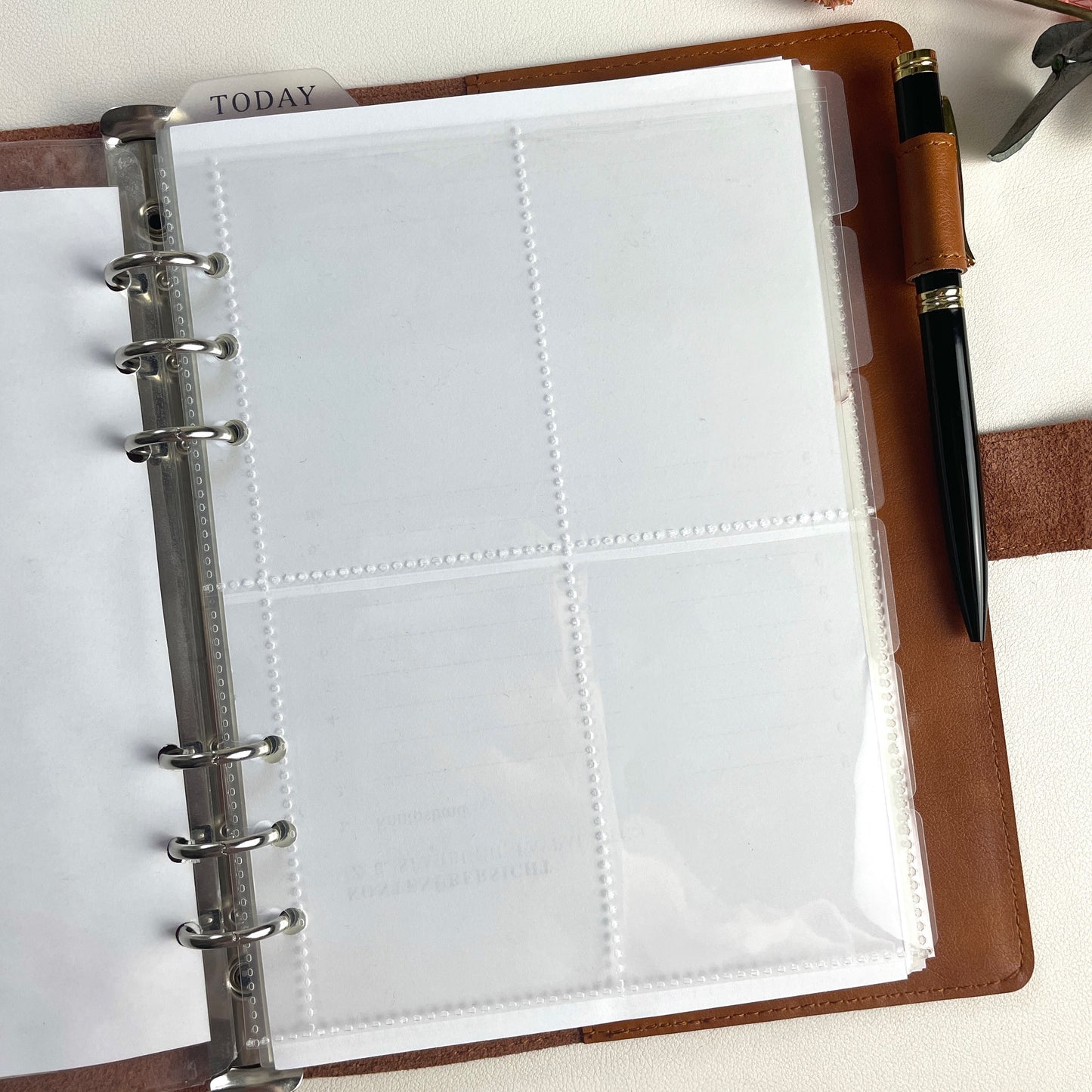 Einleger A5 transparent | drei Designs