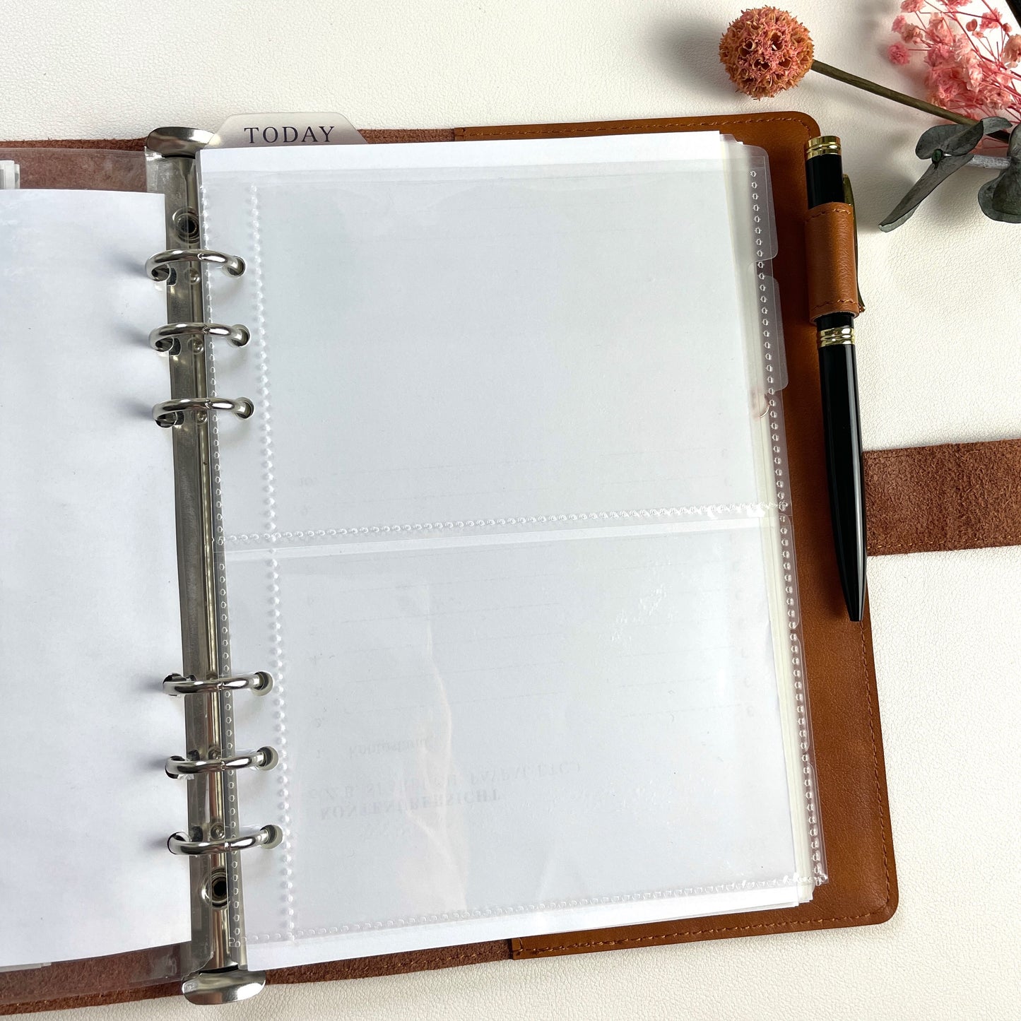 Einleger A5 transparent | drei Designs