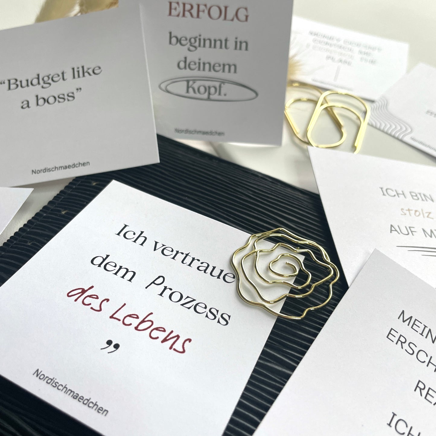 8 Affirmationskarten | Ästhetisches Set