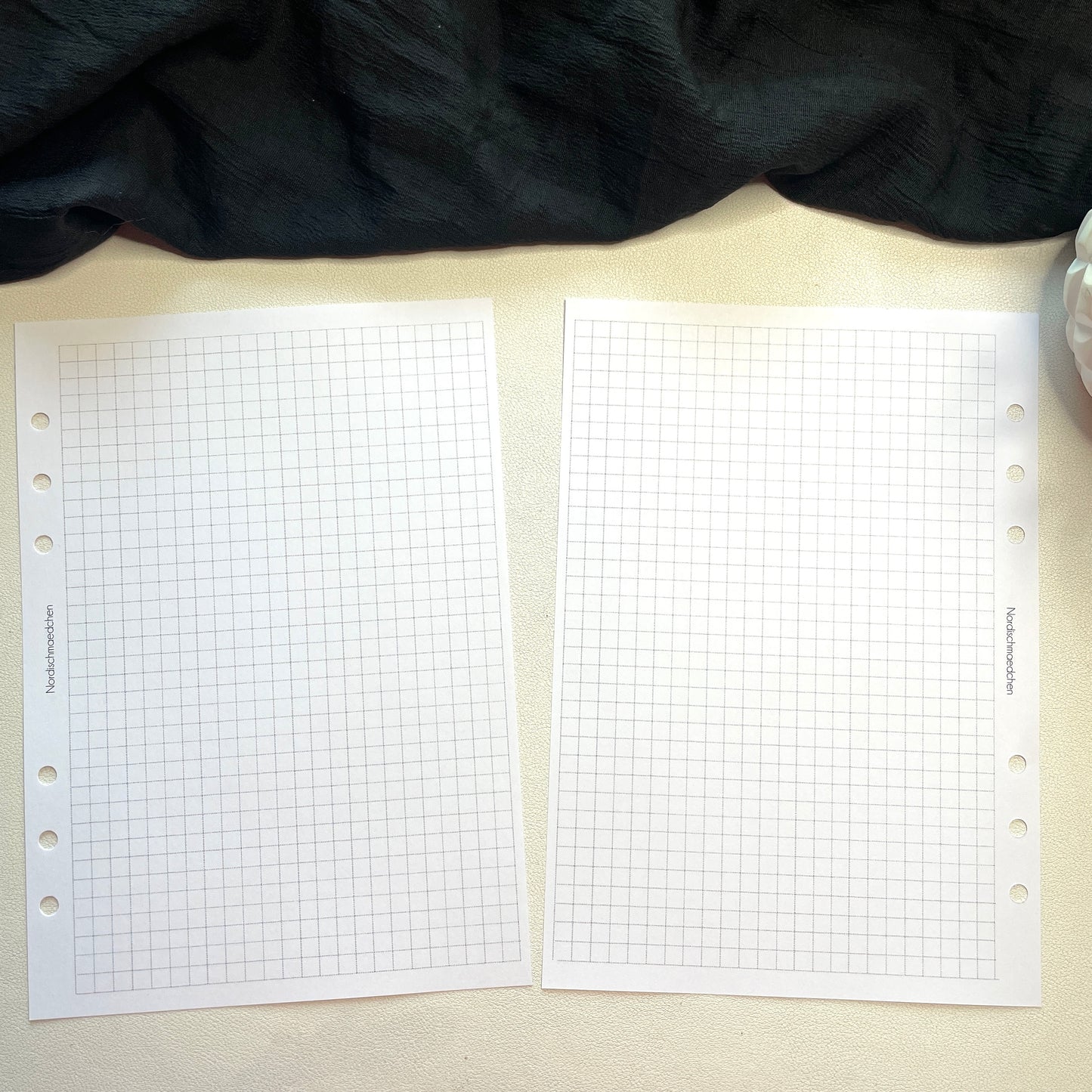 A5 & A6 Ringbuch Einlage | Kariert