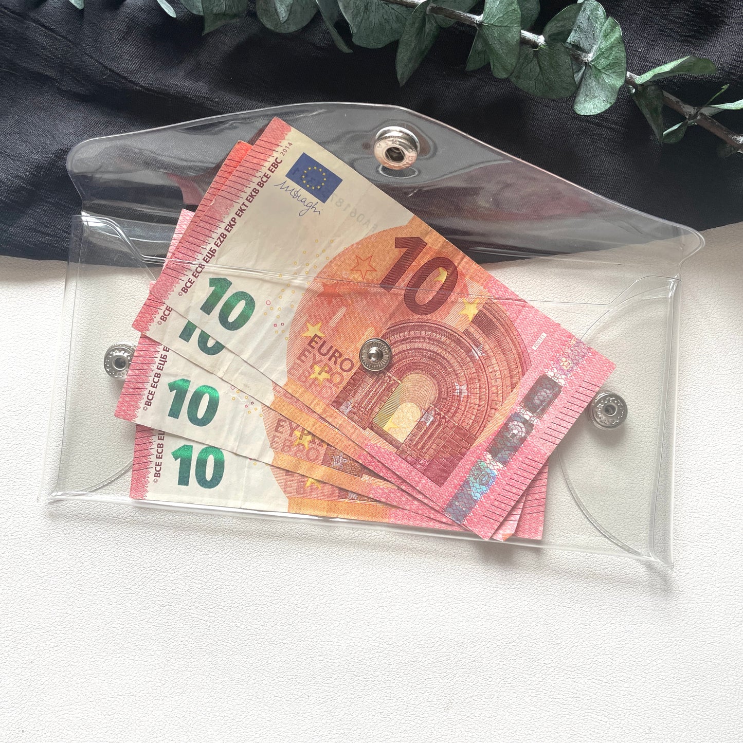 Transparentes Federmäppchen