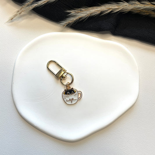 Anhänger Kaffeetasse Katze