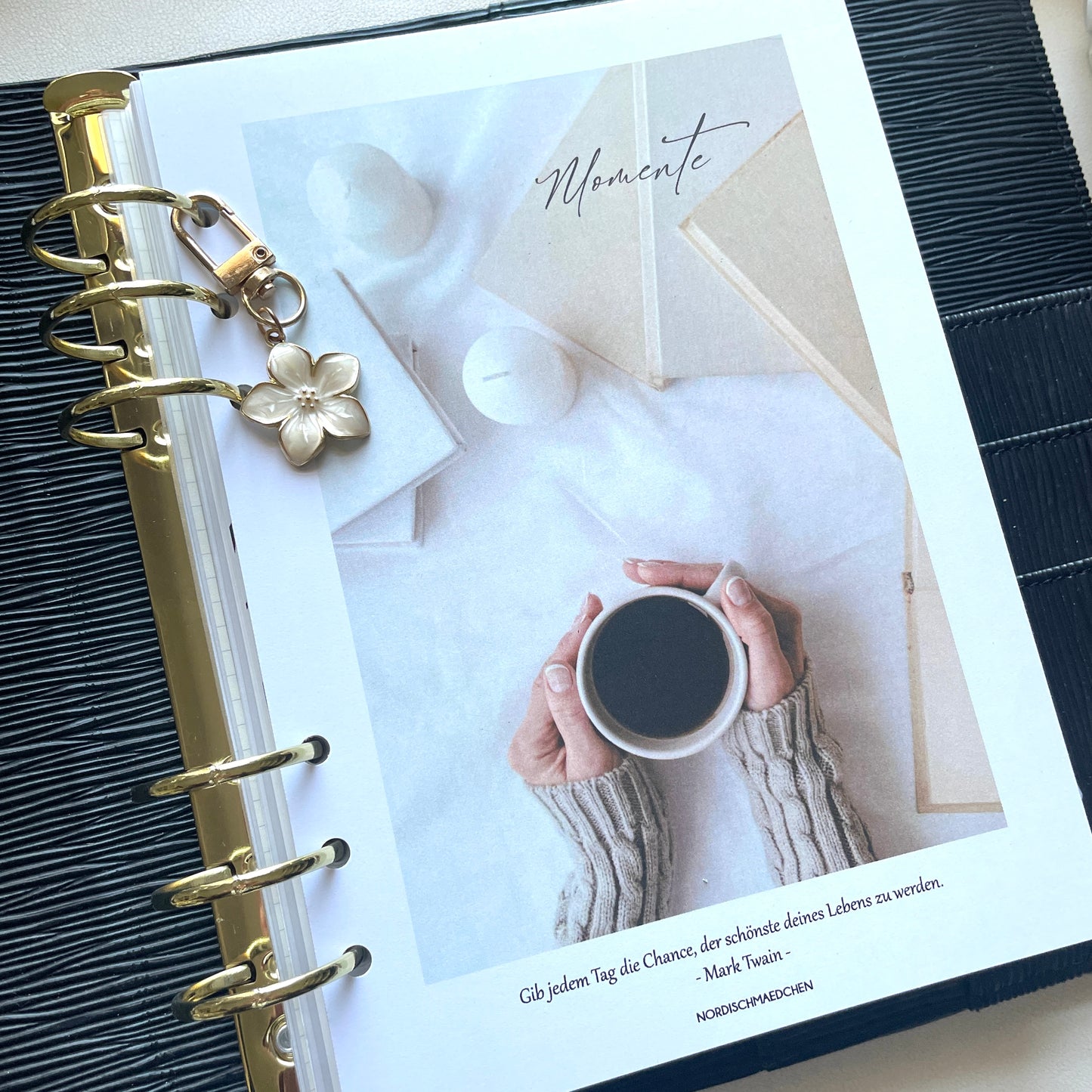 A5 Deckblatt | Momente