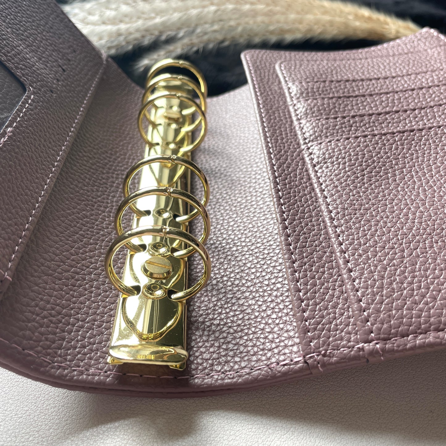 B-WARE A6 Ringbuch | 25 mm Goldringe