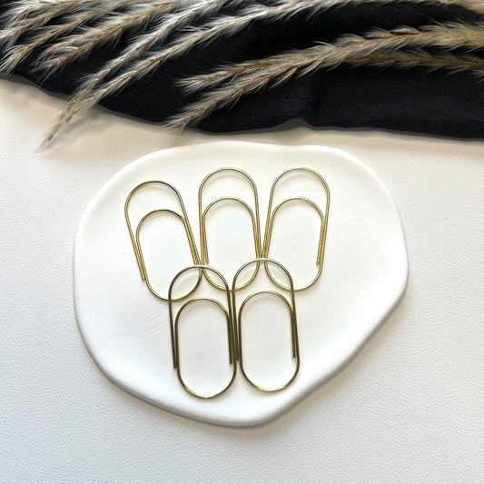 Große Büroklammer | 5er Set