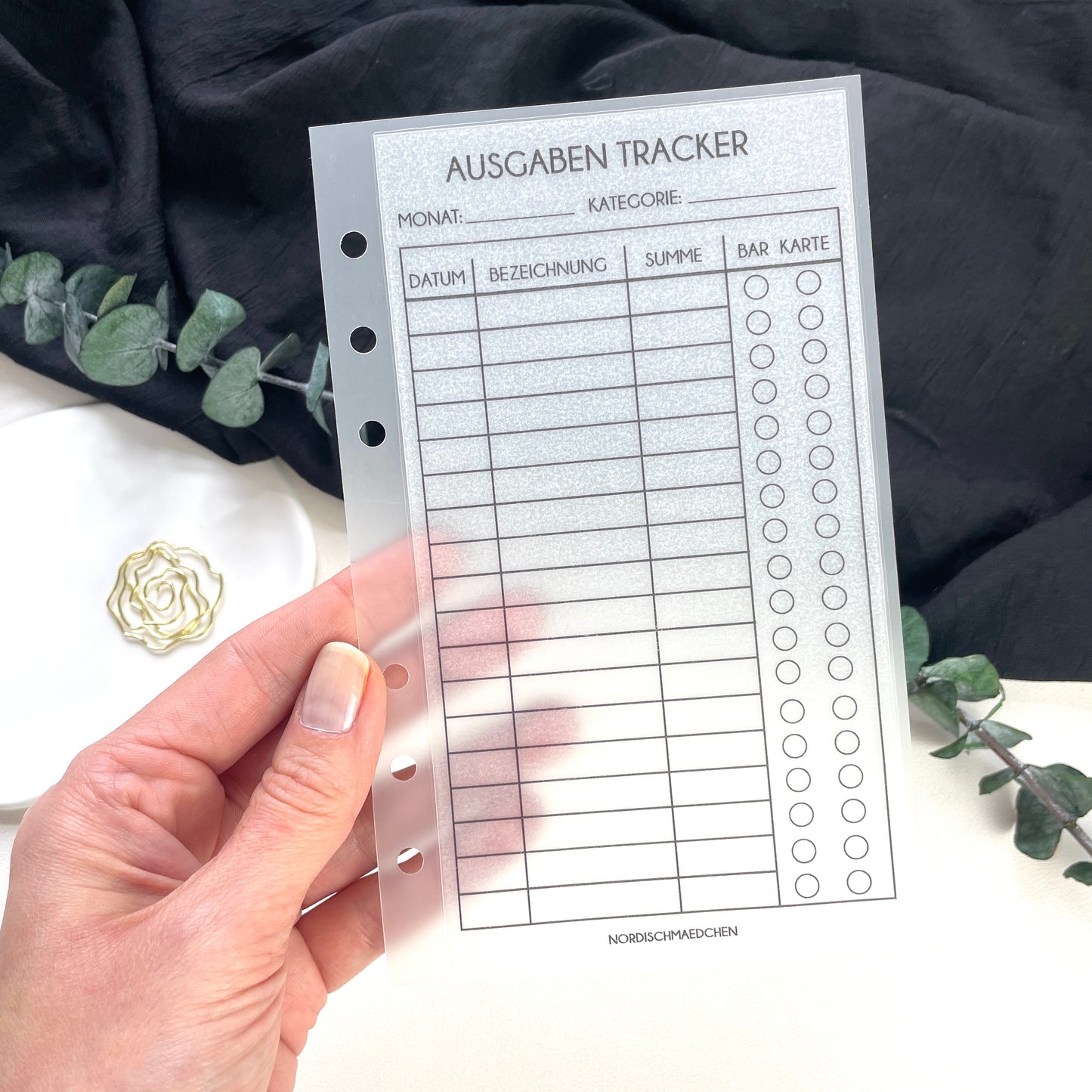 Ausgaben Tracker wiederverwendbar | A5/A6