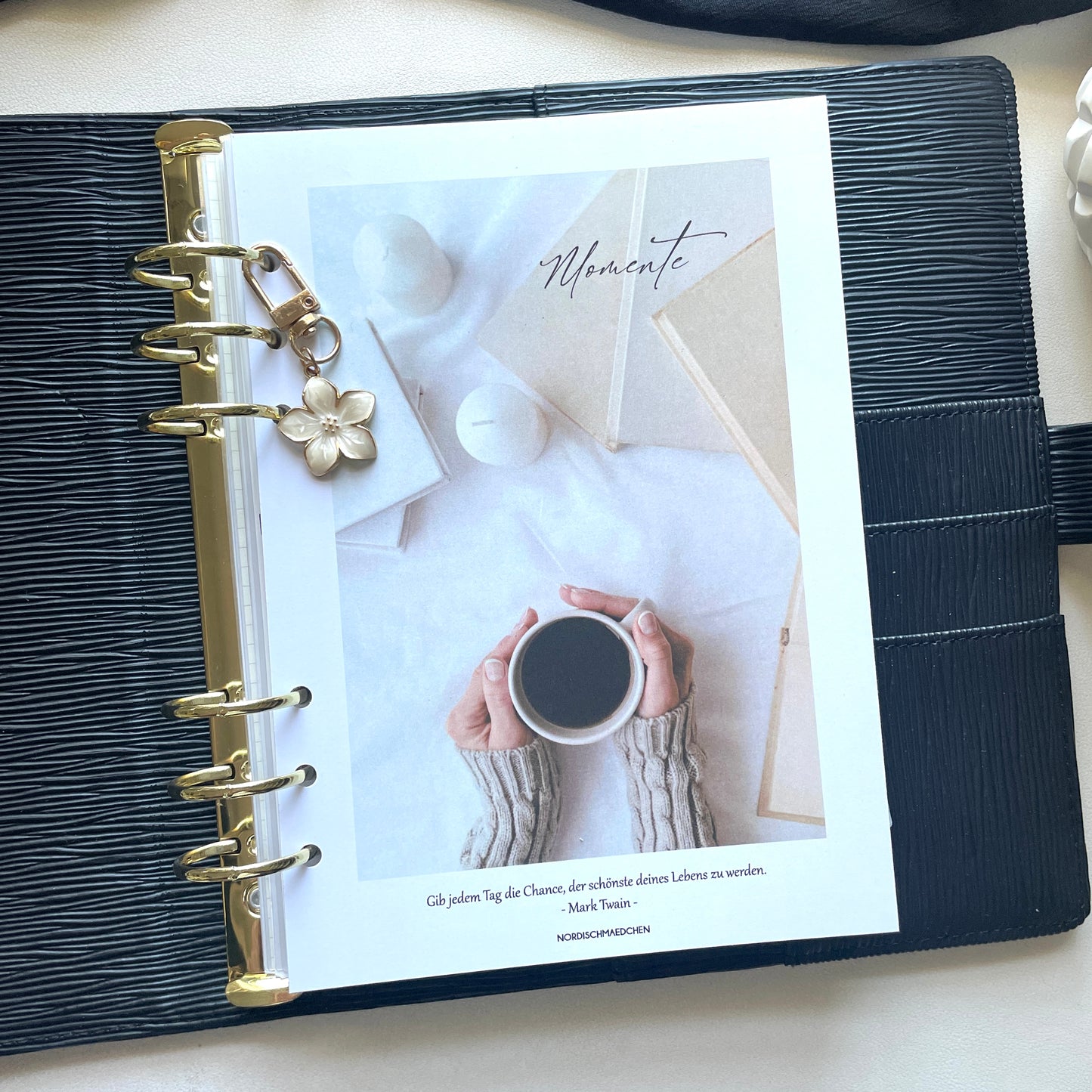 A5 Deckblatt | Momente