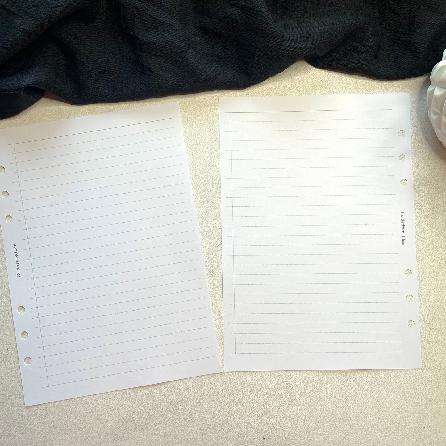 A5 & A6 Ringbuch Einlage | Liniert