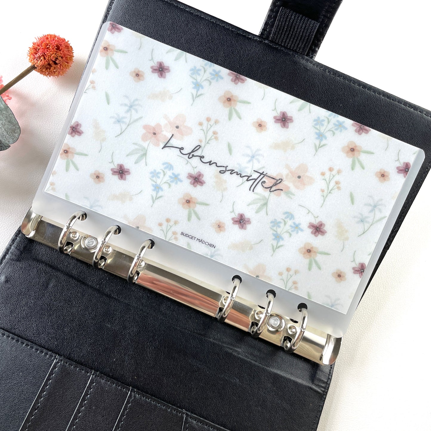 A5 & A6 Geldumschläge Blumen transparent | Drei Designs