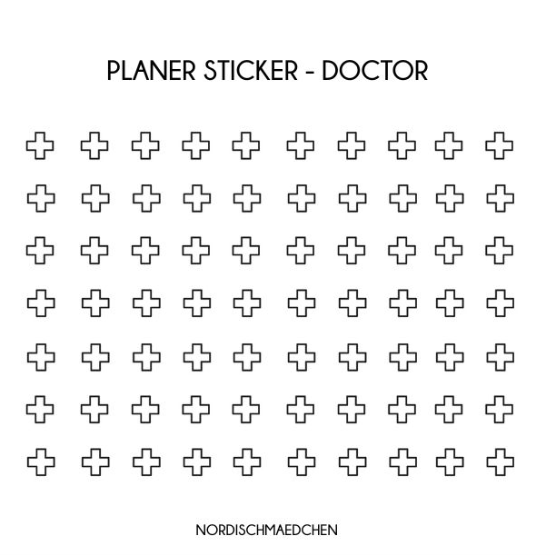 Planer Sticker - Doctor