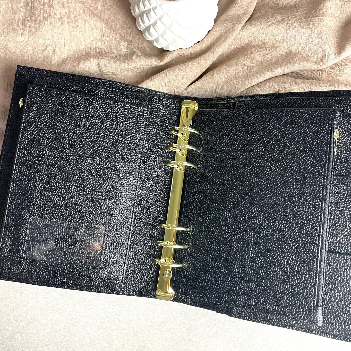 A5 Premium Ringbuch | Mit Fly Leaf