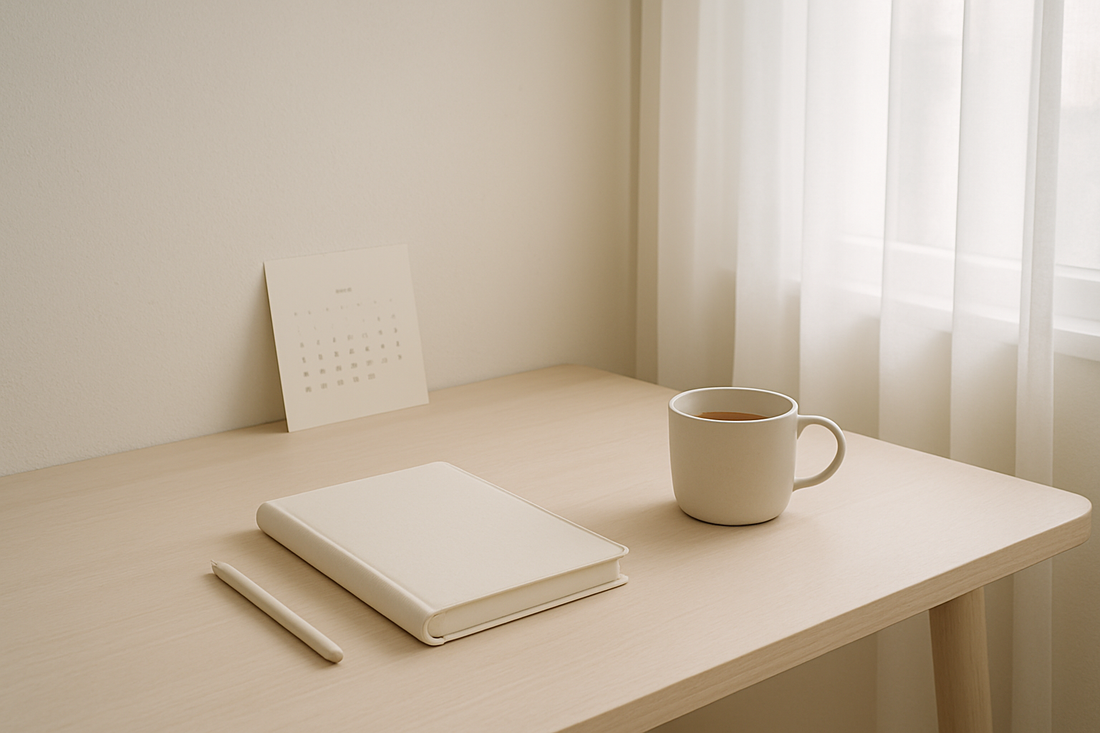 Minimalismus & Planung – weniger tun, mehr leben