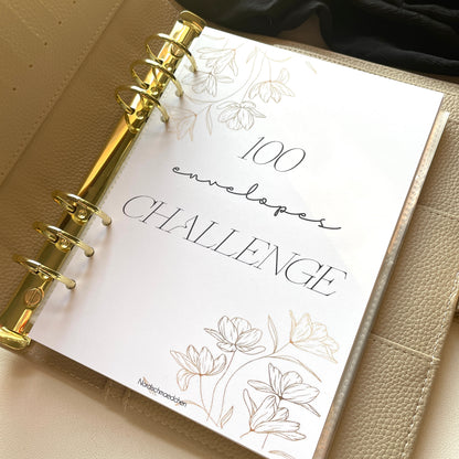 100 Envelopes Challenge | Set mit oder ohne Binder