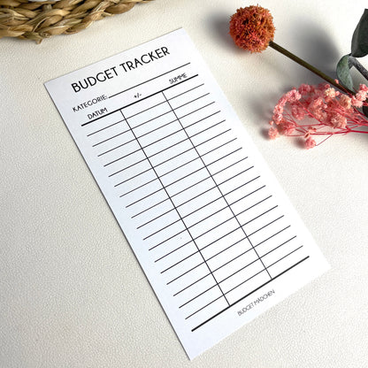 Budget Tracker Papier