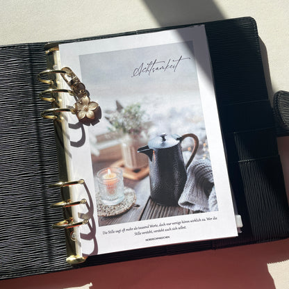 A5 Deckblatt | Stille & Achtsamkeit
