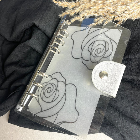 A6 Ringbuch | Transparent mit Deckblatt