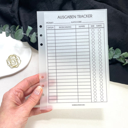 Ausgaben Tracker wiederverwendbar | A5/A6
