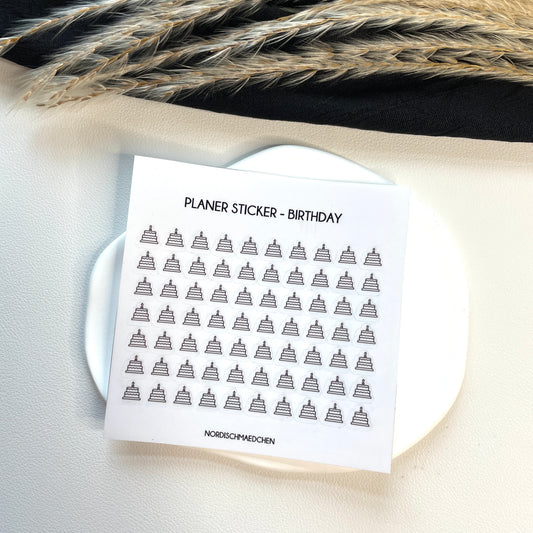 Planer Sticker – Birthday