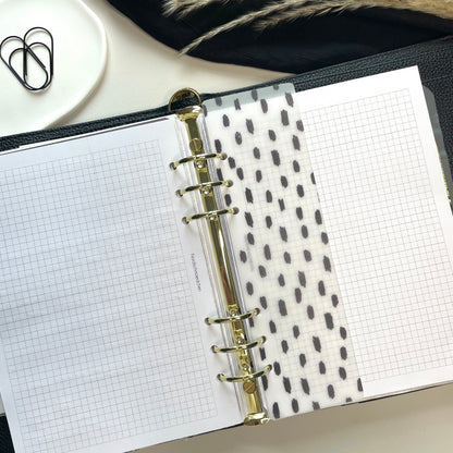 Handgemachtes Register – A5 oder A6