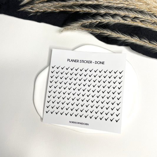 Planer Sticker – Done