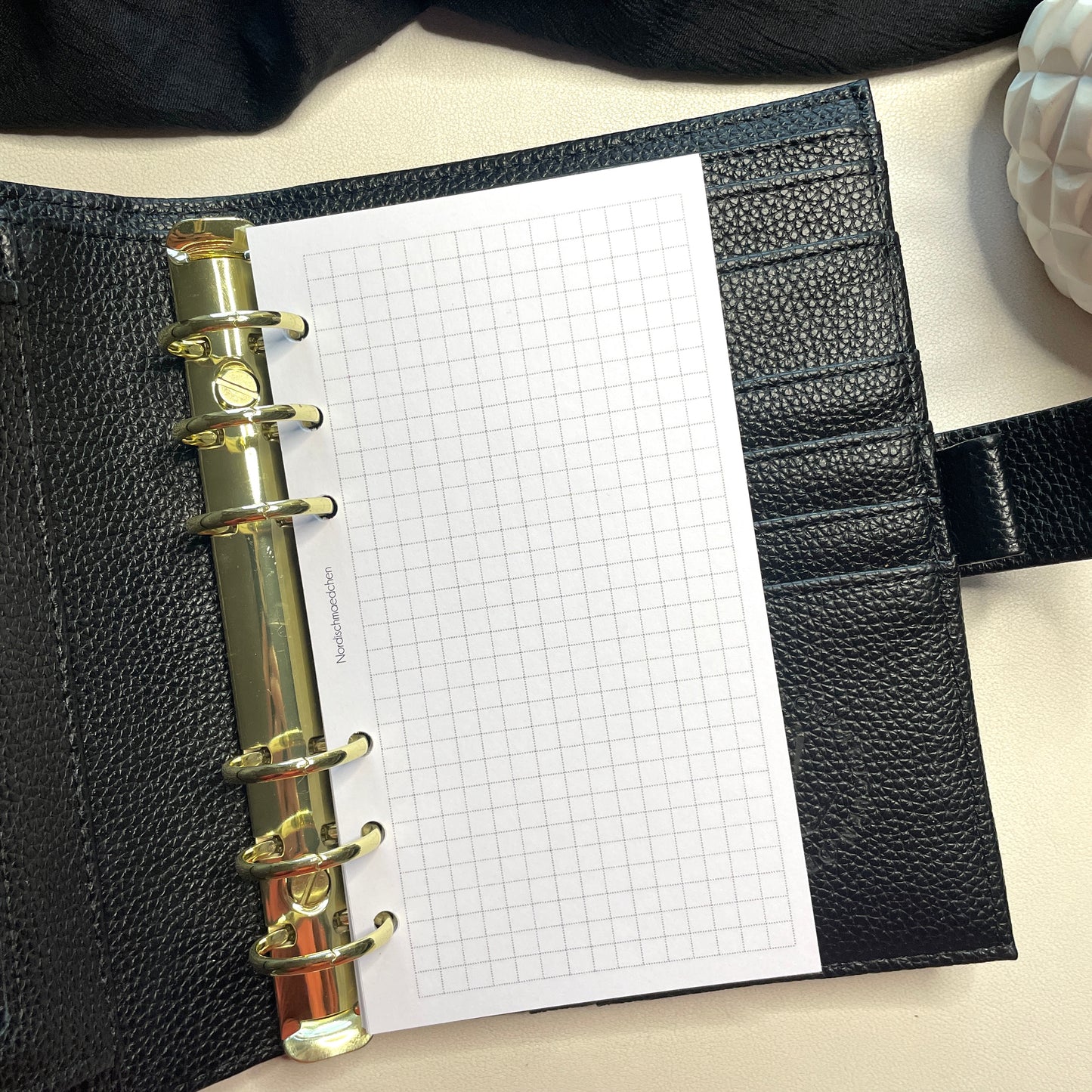 A5 & A6 Ringbuch Einlage | Kariert