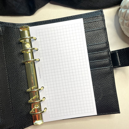 A5 & A6 Ringbuch Einlage | Kariert