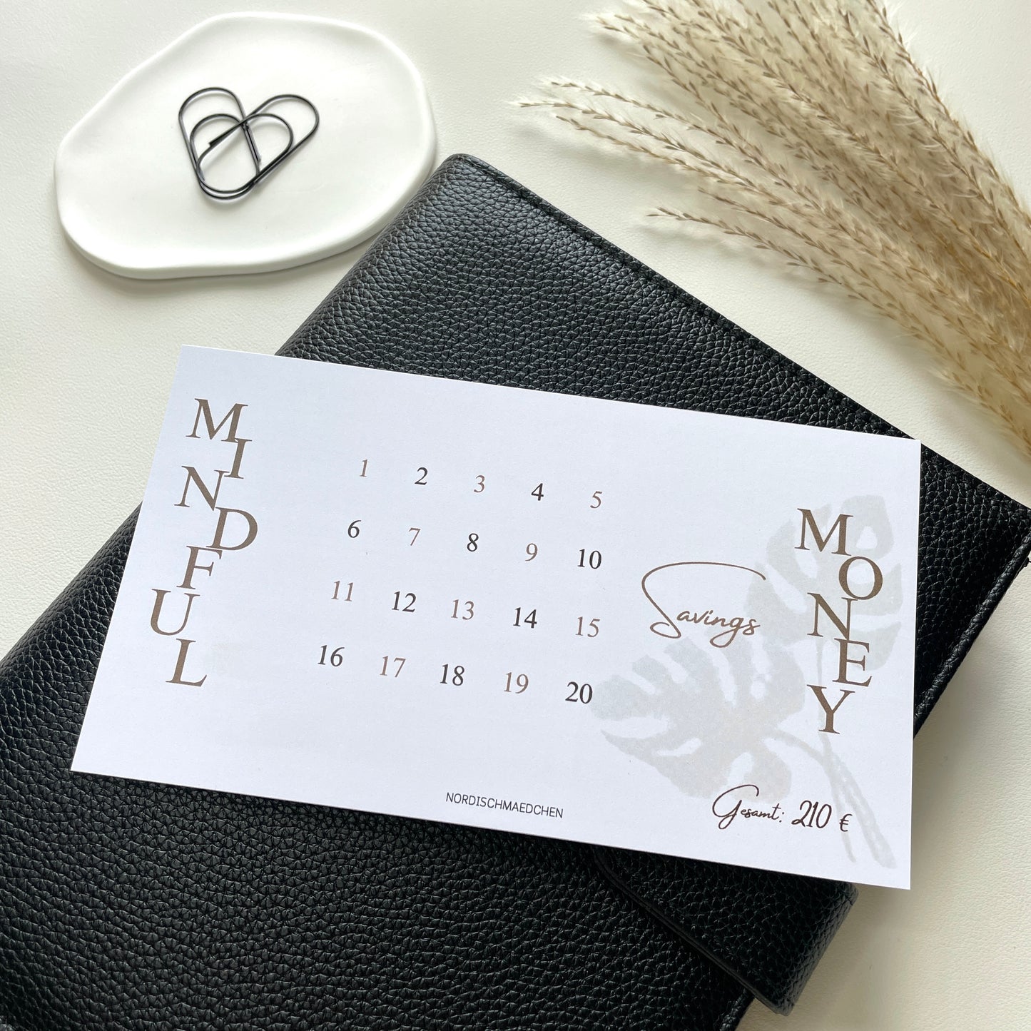 „Mindful Money“ Sparchallenge | A5 & A6