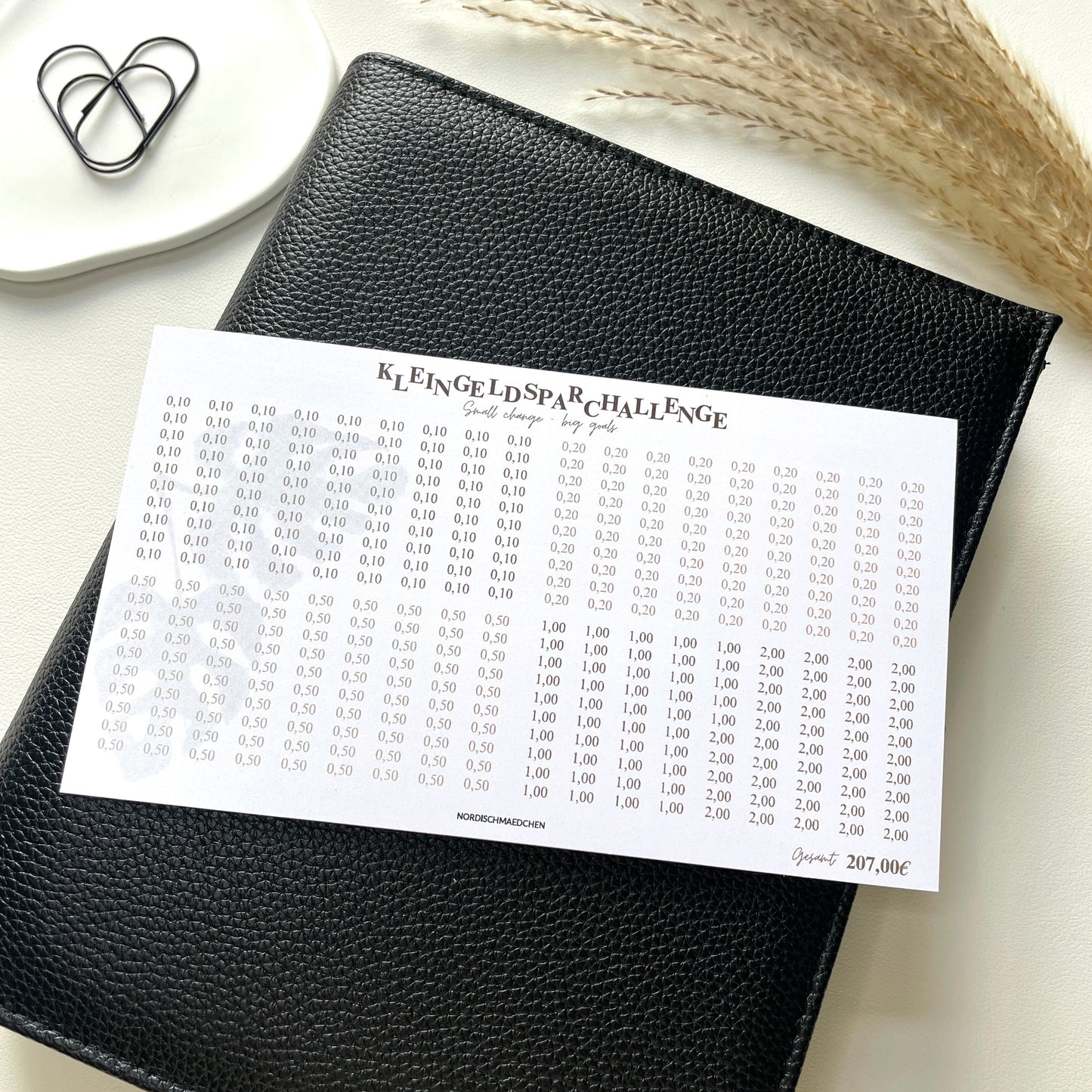 Kleingeld Sparchallenge | A5