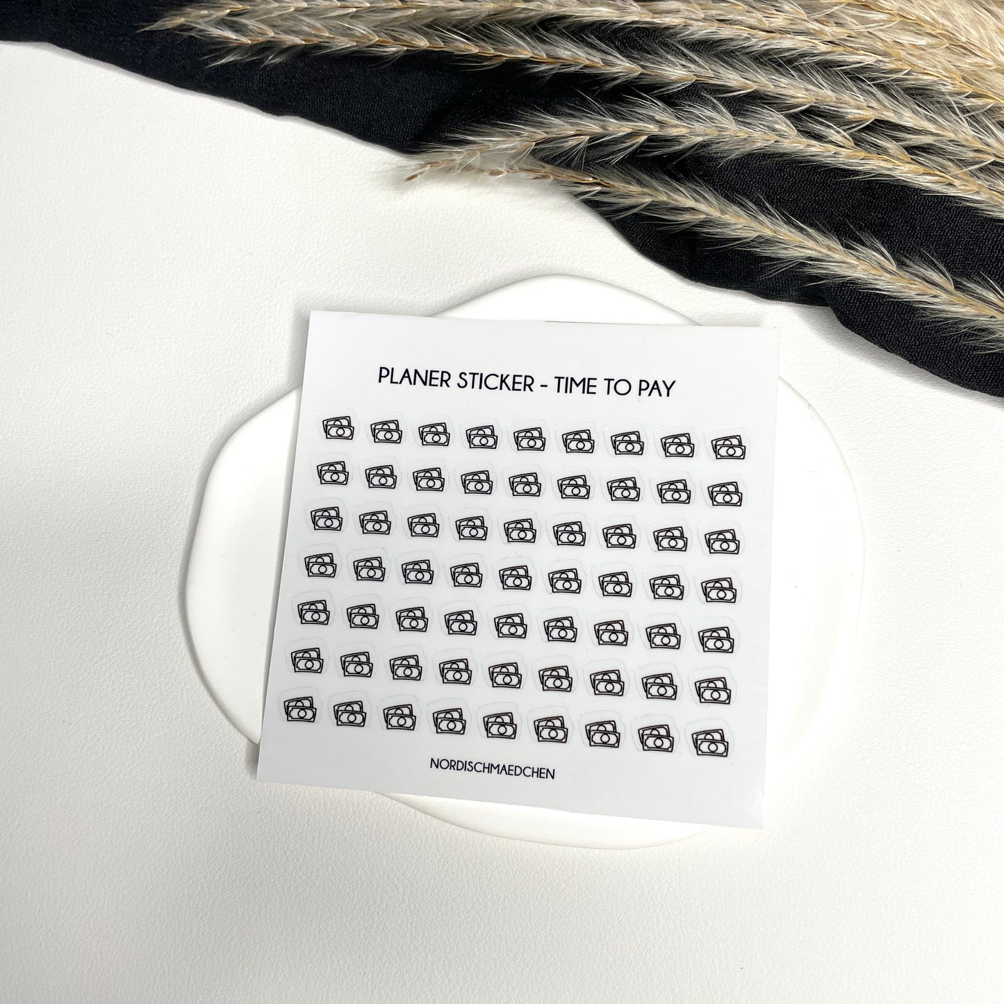 Planer Sticker – Time to Pay