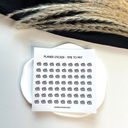 Planer Sticker – Time to Pay