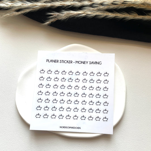 Planer Sticker - Money Saving