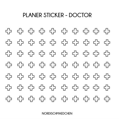 Planer Sticker - Doctor