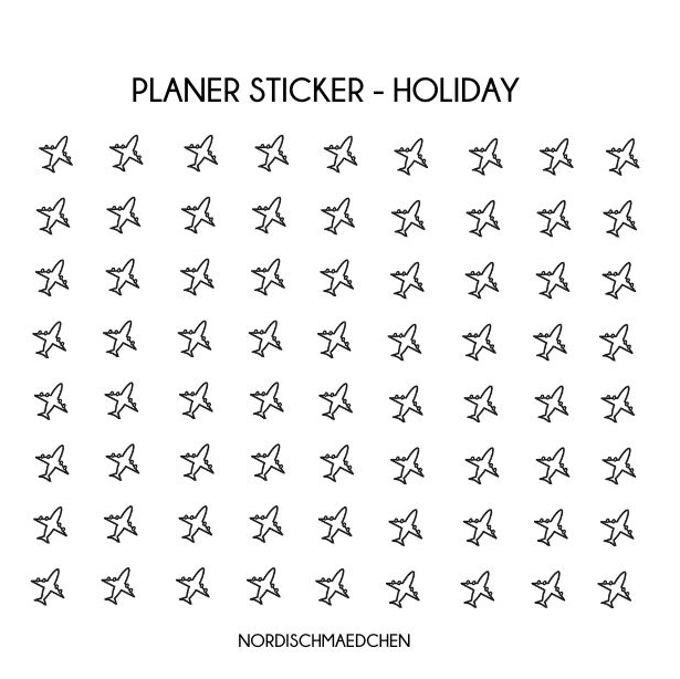 Planer Sticker - Holiday