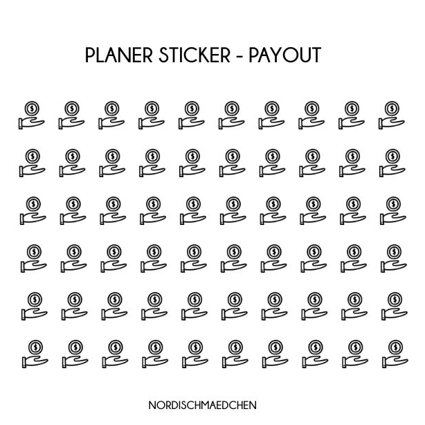 Planer Sticker – Payout